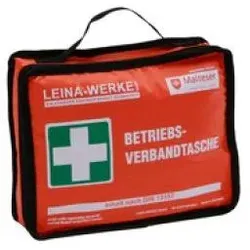 Leina, Erste Hilfe Set, Betriebsverbandtasche Klein mit Klett Inhalt: DIN 13157 (2021-11) in Folientasche
