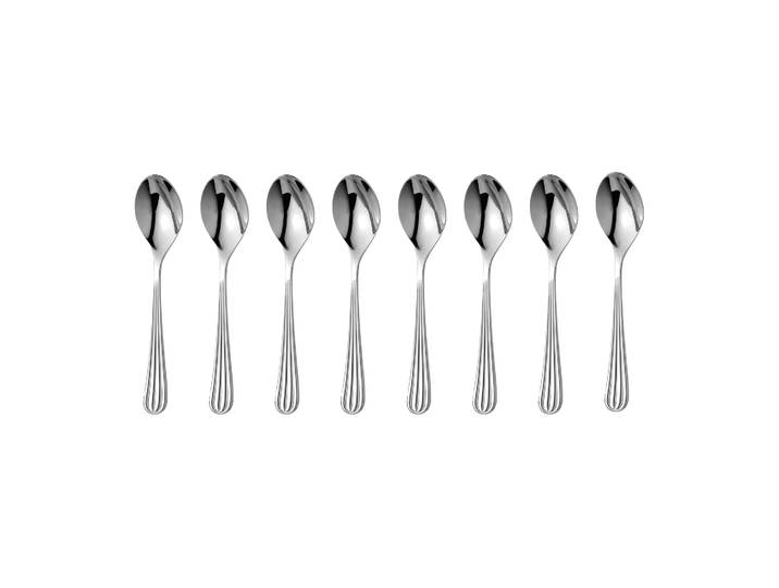 Robert Welch Set de 8 cuillères à café Palm Bright Acier inoxydable
