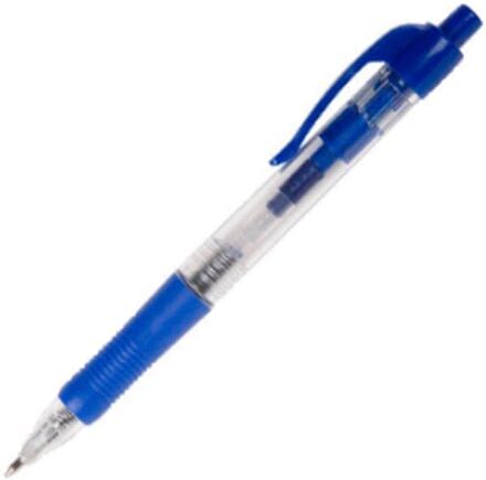 Gama Essencial Caneta Azul   Retrátil   0.7mm