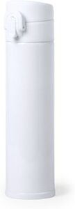 Bouteille isotherme cadeau entreprise Alirox acier inoxydable blanc