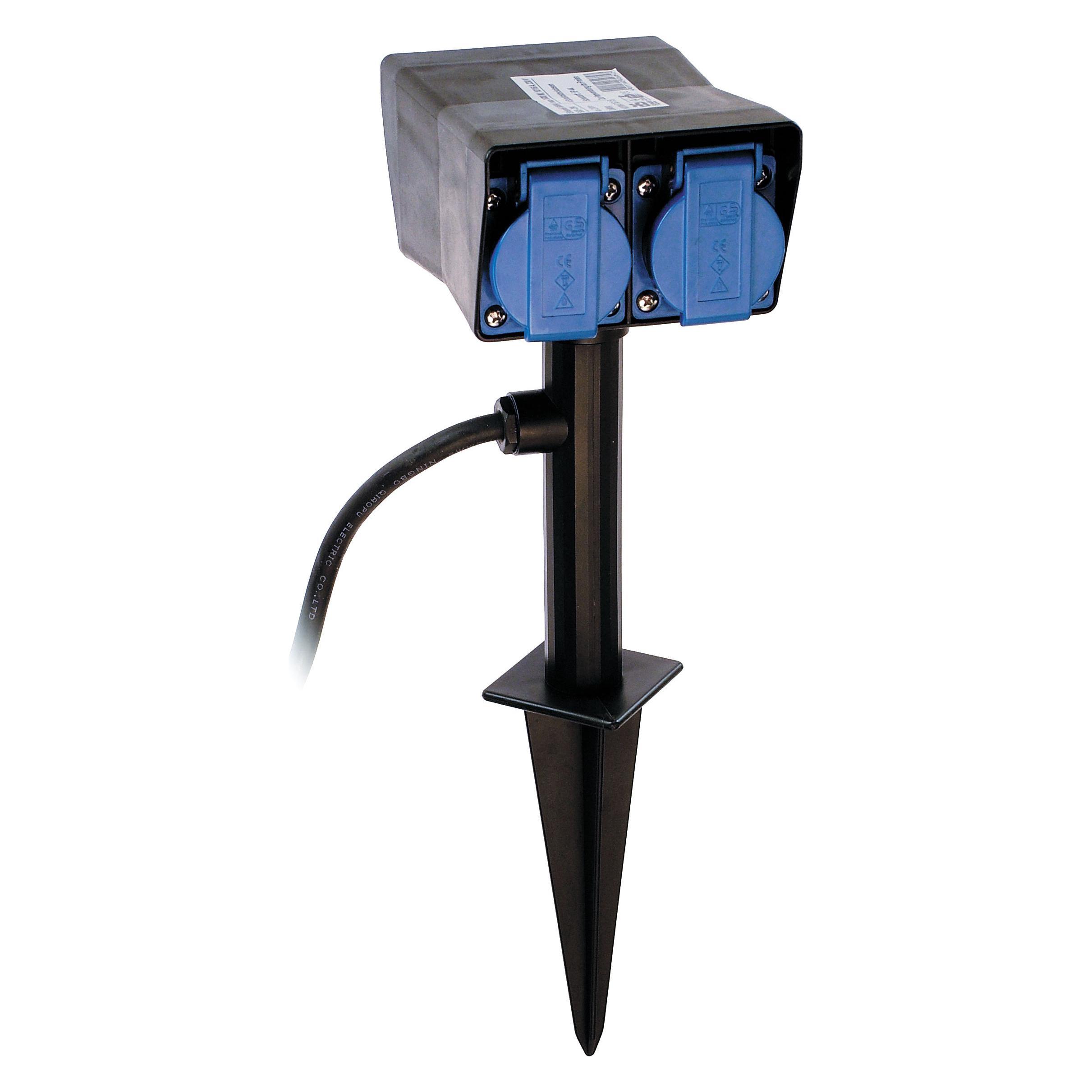 As - Schwabe Erdspiess-Verteilersteckdose (60680)