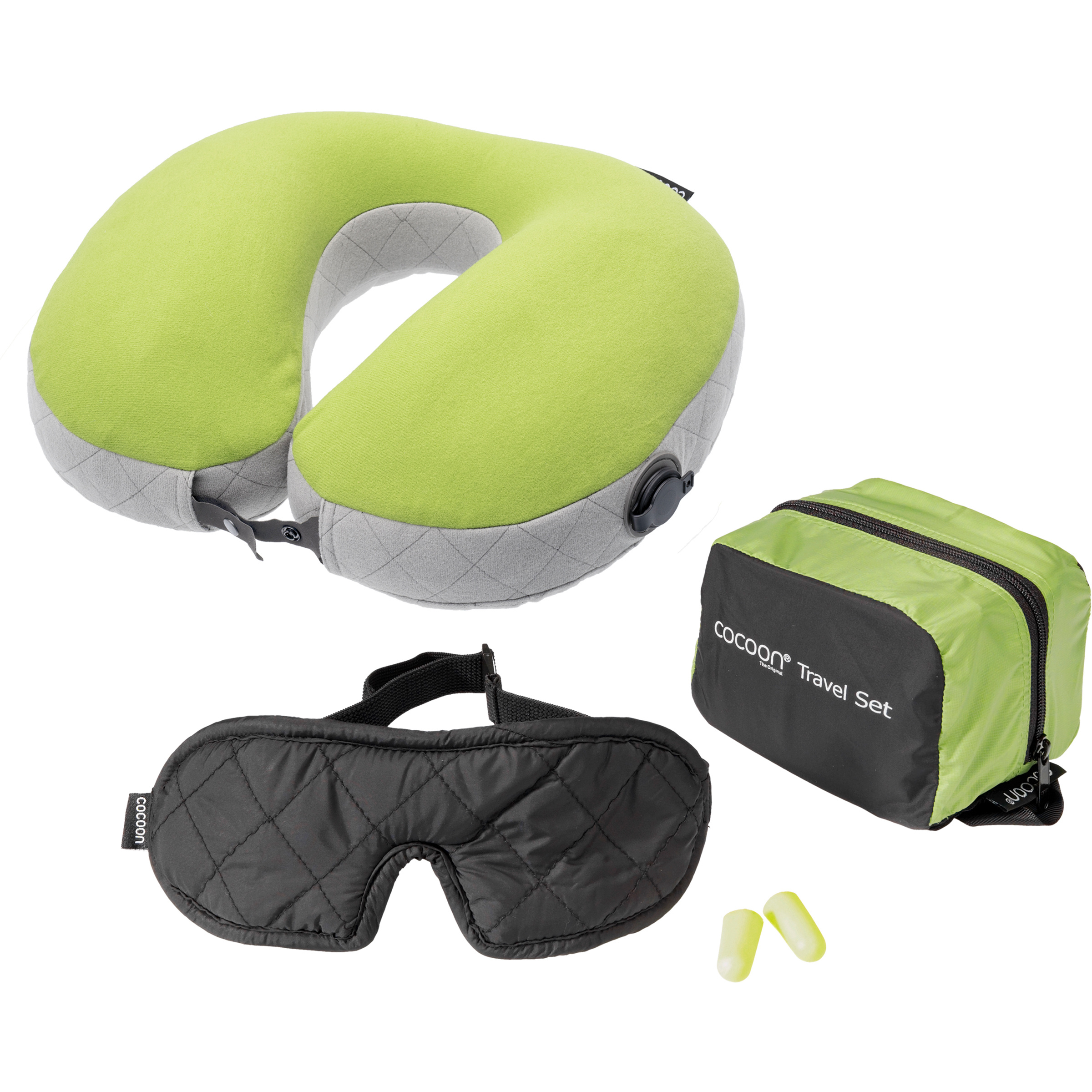 Cocoon Travel 3 Set Reise-Accessoires gruen Reise