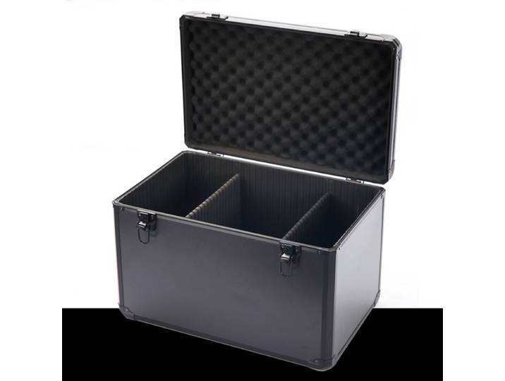Valise à outils multifonctionnelle en aluminium avec serrure, boîte à outils pour électriciens, accessoires, organiseur d'outils pour travailleurs