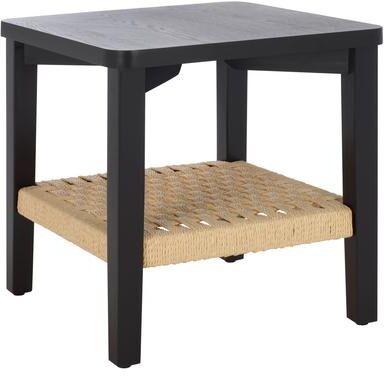 "SAFAVIEH Raki 19-Inch Wood Side Table, Scandinavian - 19"" W x 19"" D x 19"" H"