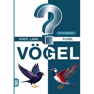 Stadt, Land, Fluss, Vögel, Taschenbuch von Grübelgold Rätselhefte, Grübelgold, 978-3-693-19275-7