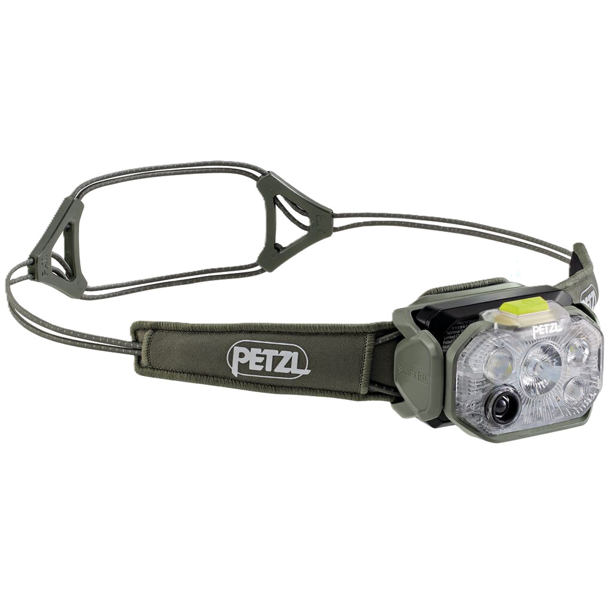 Petzl Swift RL 1200 Stirnlampe Stirnlampen gruen Trekking