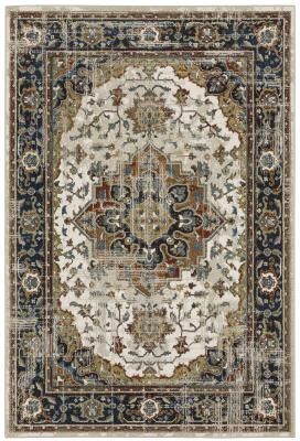 Vista Home Vance Bohemian Medallion Beige/Cream Area Rug