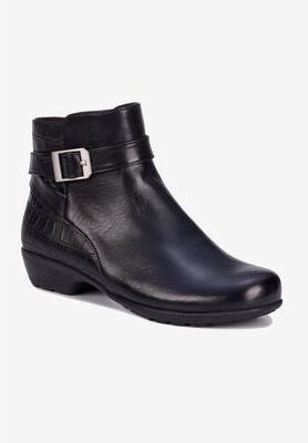 Women's Ellis Shootie by Ros Hommerson in Black Napa Leather (Size 11 N)
