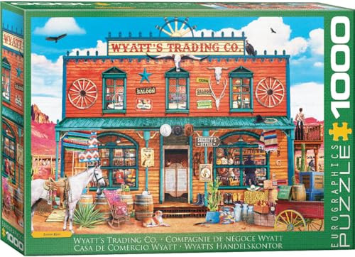 EuroGraphics Puzzel 1000 stukjes Western General Store