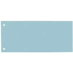 Oxford Trennstreifen 24x10,5cm Karton blau VE=30x100 Stück