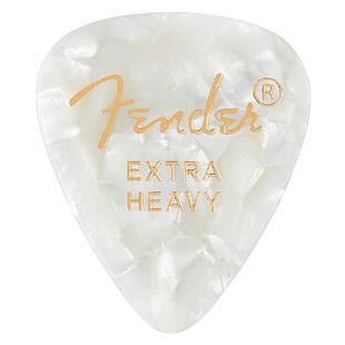 Fender 351 Picks, Xheavy White Moto 12 (46534750)