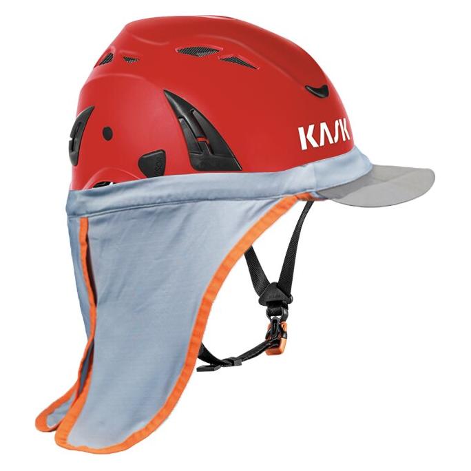Kask Schutzhelm Superplasma AQ mit Nackenschuzt Sunity SunCool (52 - 63 cm) (BA-2970368)