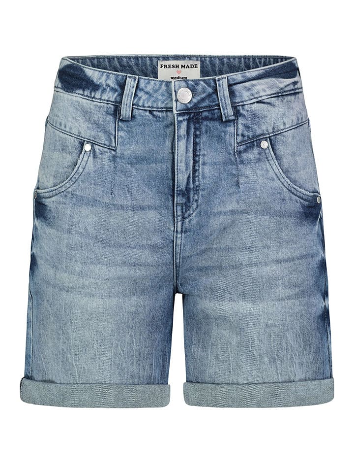 Fresh Made Jeans-Bermudas in Blau - S