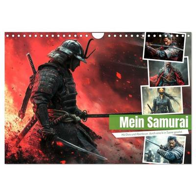 Mein Samurai (Wandkalender 2027 DIN A4 quer), CALVENDO Monatskalender