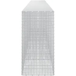 vidaXL, Steinkorb, Gabion mit 3,5 mm Draht und 5x2,5 cm Maschen 550x50x100 cm