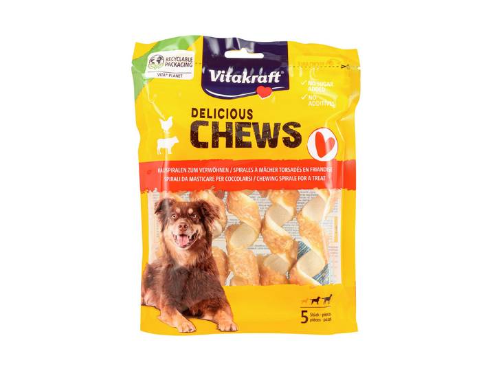 Vitakraft Chews Kauspirale Hundesnack Huhn 5 Stück