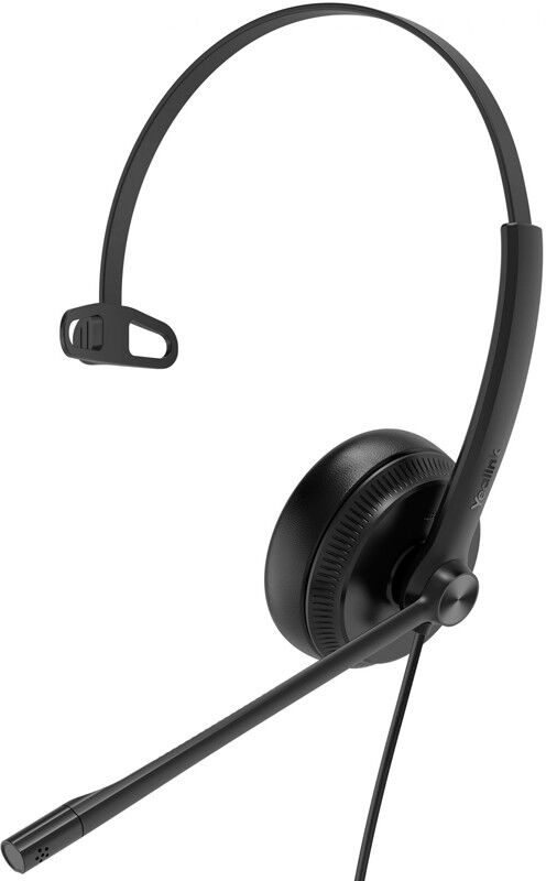 Yealink YHS34 Un casque filaire monaural performant et confortable, conçu pour les téléphones IP.
