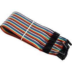DEBO KABELSET17 - Entwicklerboards - Steckbrückenkabel, 40 Pole, f/f, 30 cm