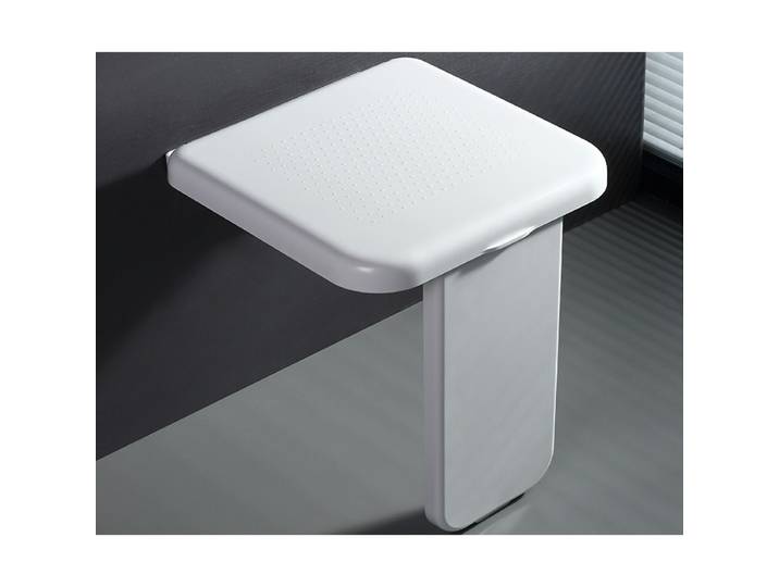 Tabouret de bain pliant, siège de douche mural, peu encombrant, banc de bain, étanche, tabouret d'assise Alcove, tabouret à langer