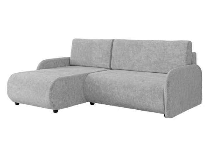 Mirjan24 Ecksofa Nirez mit Schlaffunktion und Bettkasten (Lumo 65) Freistehendes Ecksofa mit Chenillebezug, Ottomane beidseitig montierbar, beweglichen Rückenkissen, B/H/T: 233/88/160 cm
