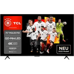 TCL 75MQLED75K 75 Zoll QLED Mini LED TV 4K HDR Smart