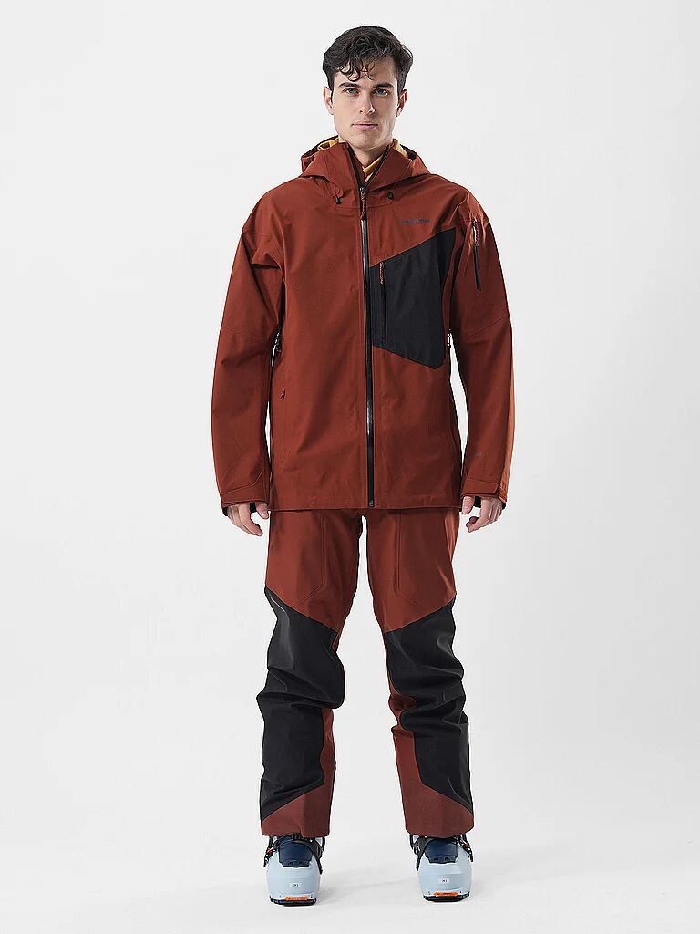 PATAGONIA Herren Tourenhose SnowDrifter BIB 3L kupfer   L M