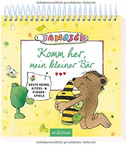Janosch - Komm her, mein kleiner Bär: Erste Reime, Kitzel- & Fingerspiele - Preis vom 30.09.2026 09:01:18 h