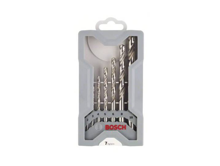 Bosch Mini X Line Metallbohrer Set 7 tlg.