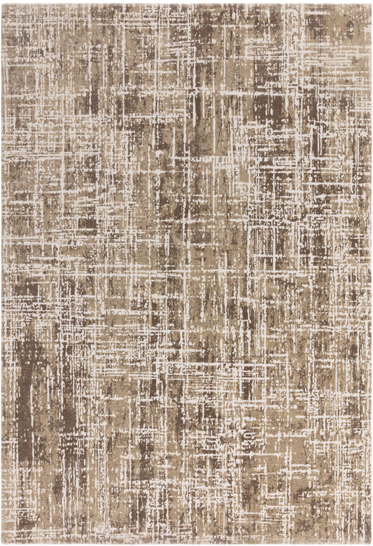 Rio Abrienne Soft Modern Beige/Grey Rug Beige Rectangle 240 x 340cm