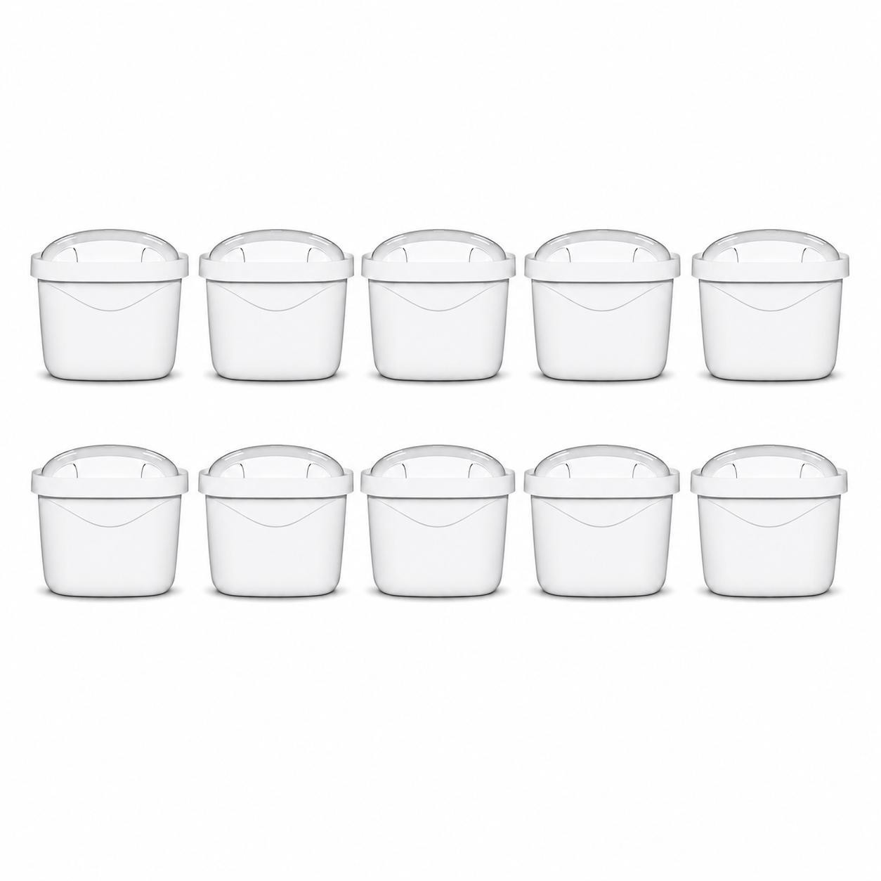 Sillar waterfilter vervangingsfilters set van 10 voor Dafi, Brita, Aquaphor en Philips