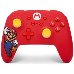 PowerA Nintendo Switch Controller - Mario (Switch, Switch Lite, Switch OLED), Gaming Controller, Rot