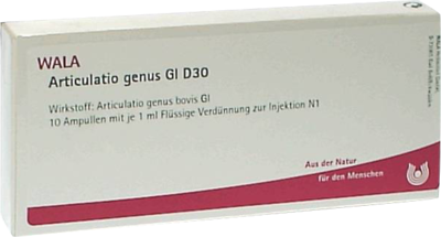 WALA Heilmittel GmbH ARTICULATIO genus GL D 30 Ampullen 10X1 ml 02831567