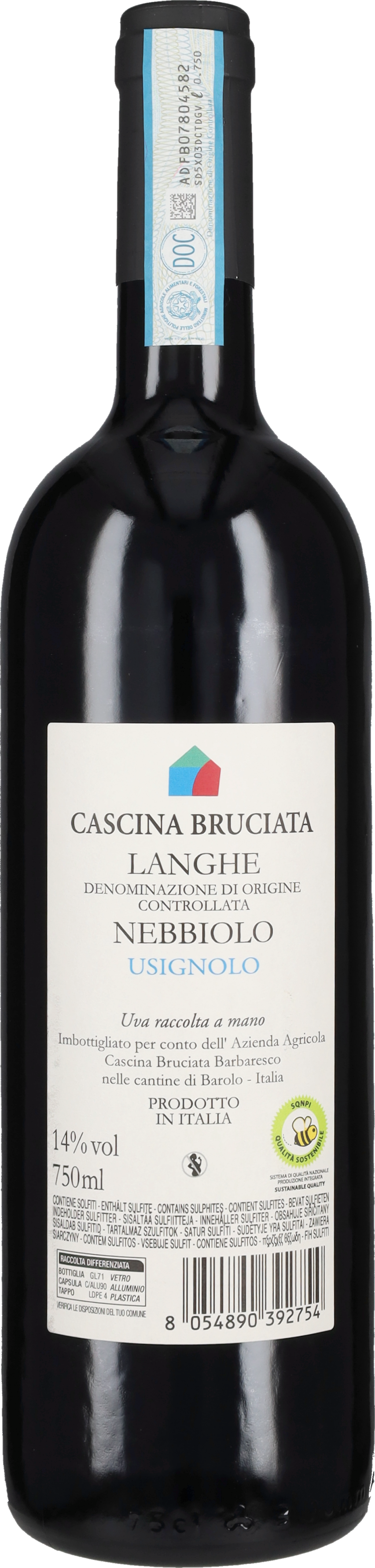 Nebbiolo 'Usignolo' Cascina Bruciata 2023