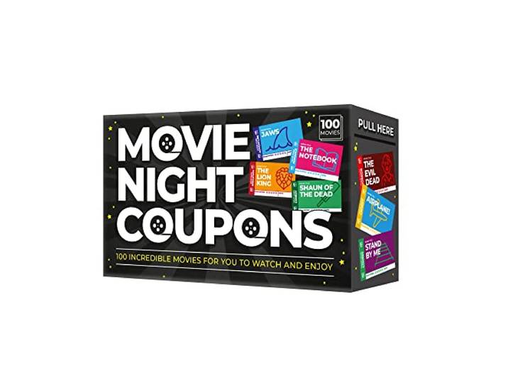 Gift Republic 100 Date Night Coupons Kaarten spel Rood 5,9 x 3,5 x 1,9 inch