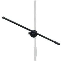 K&M 19790 Tablet-Stativhalter mit keepdrum MSA067 Stativ-Arm, Instrumentenständer + Halter, Schwarz