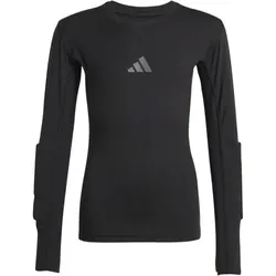adidas Torwart gepolstertes Funktionsshirt Kinder - schwarz - 128