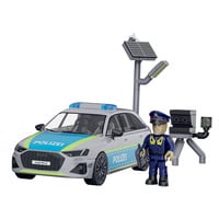 Audi RS4 "Polizei", Konstruktionsspielzeug Maßstab 1:35