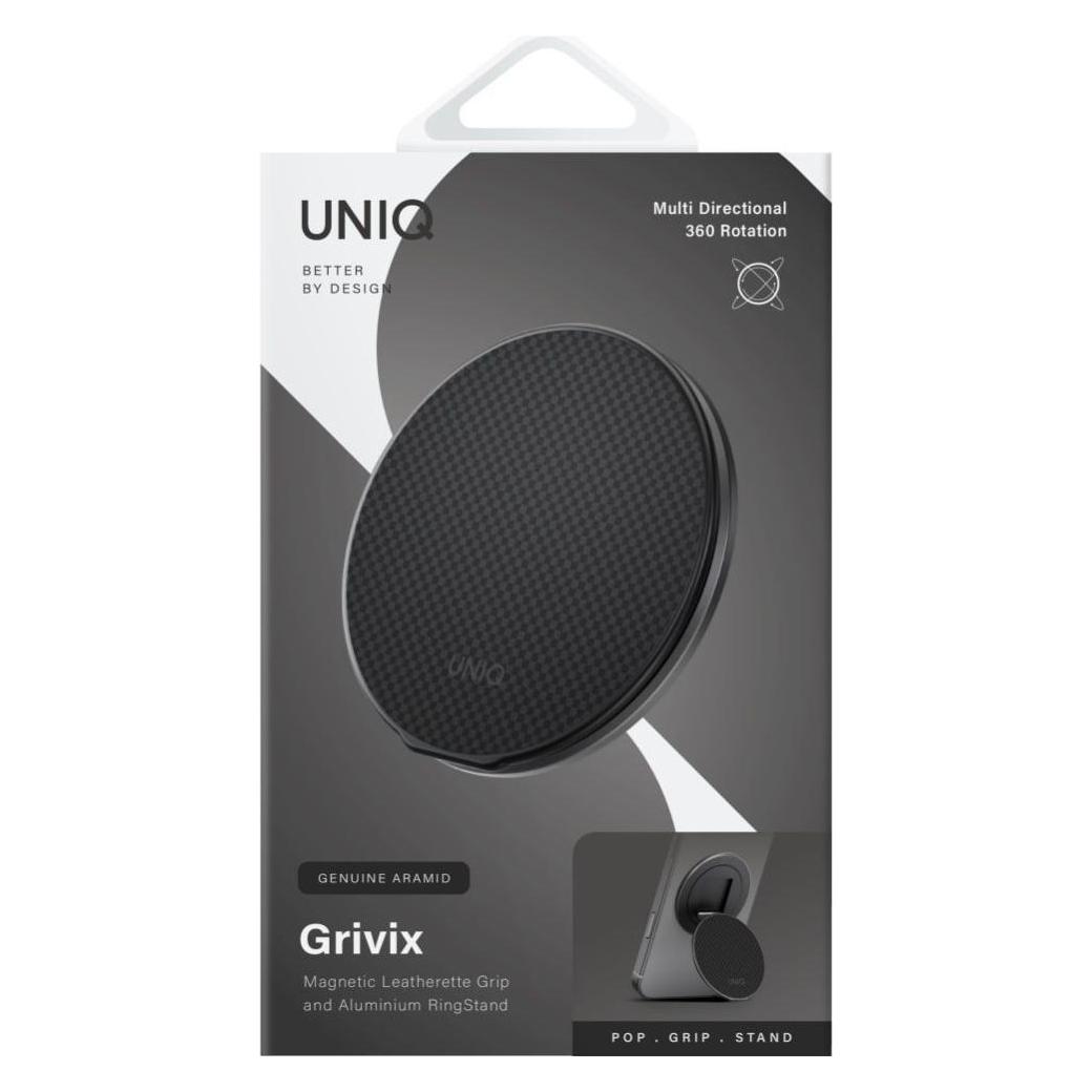 Uniq Uchwyt magnetyczny Grivix Premium 360 Mount&Grip Stand czarny (Uni001861)