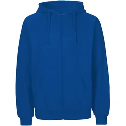 Neutral Herren Bio Kapuzen Sweatjacke O63301 royal M