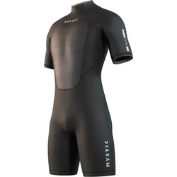 MYSTIC BRAND 3/2 BACK ZIP Shorty 2026 black - S