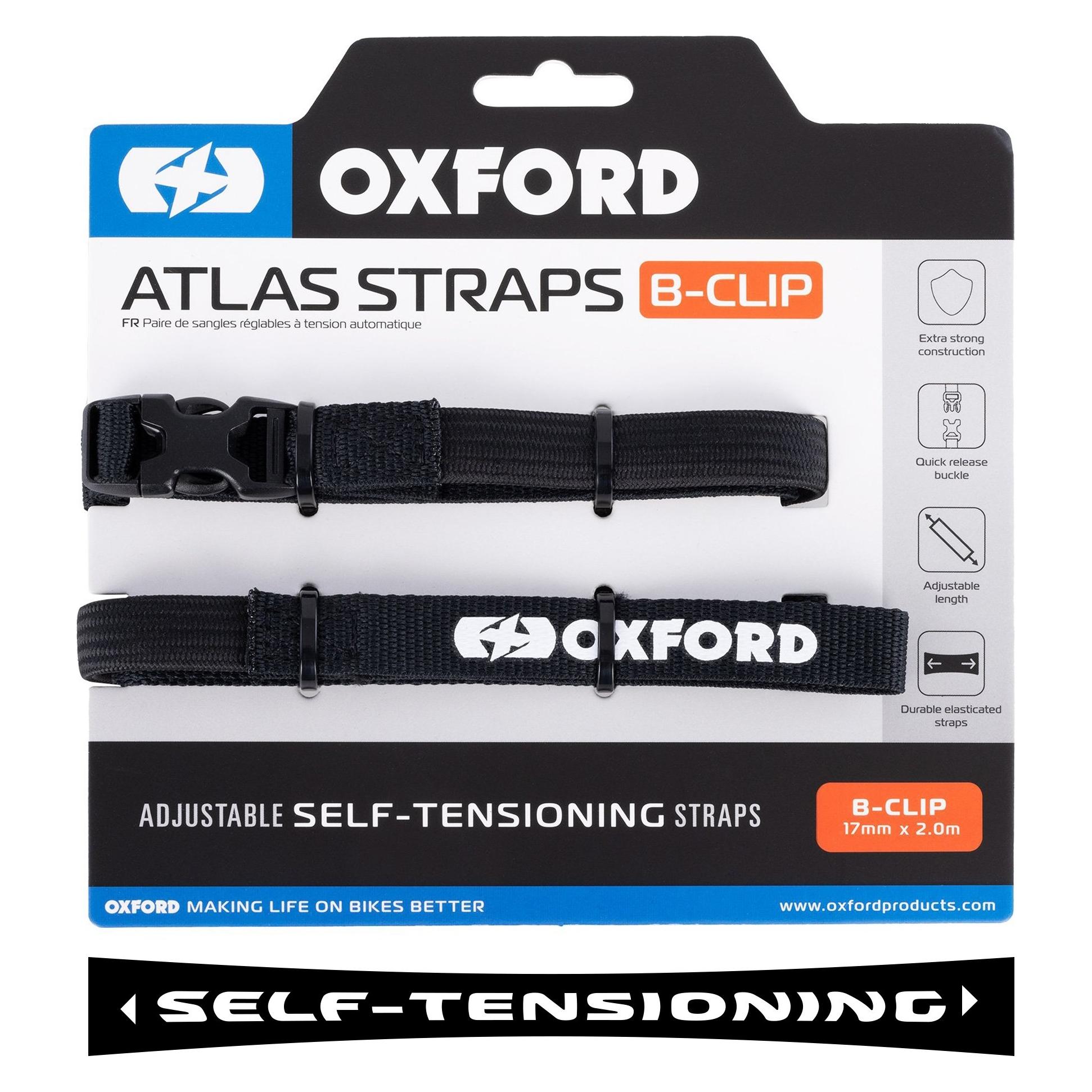 Oxford Atlas B-Clip 17mm x 2.0m (Pair) (OX315)