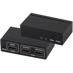 Shiverpeaks SHVP 05-03002 - HDMI Splitter Buchse auf 2x Buchse 4K2K, Switch Box