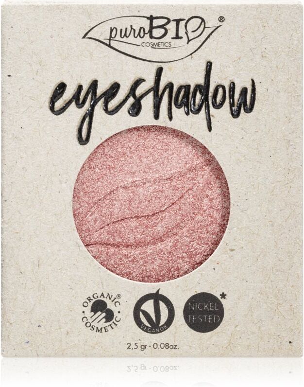puroBIO Cosmetics Compact Eyeshadows eyeshadow refill shade 25 Pink 2,5 g