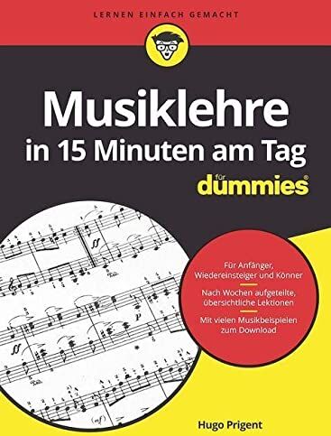 Hugo Prigent - Musiklehre in 15 Minuten am Tag für Dummies - Preis vom 18.10.2026 15:28:09 h