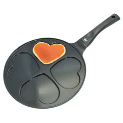 ELO Herz-Blinipfanne 26cm "Herzflamme"