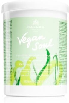 Kallos Vegan Soul Nourishing máscara nutritiva para cabelo seco e cansado 1000 ml. Vegan Soul Nourishing