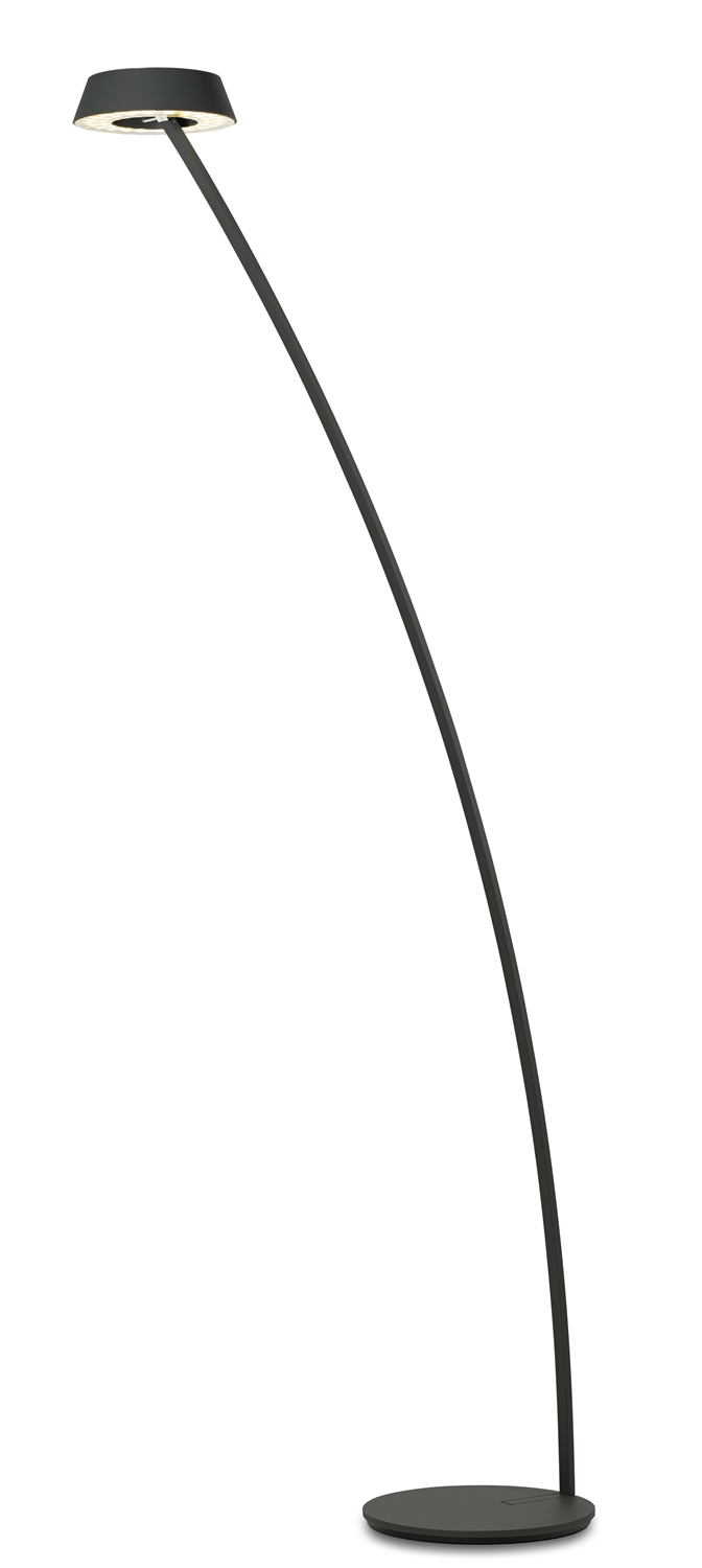 Oligo LED-Stehleuchte GLANCE (gebogen) schwarz G44-883-21-23 4035162267264