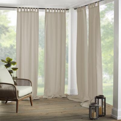 Threadmade Matine Indoor/Outdoor Tab Top Single Curtain Panel