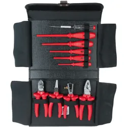 KS Tools 1000V Zangen- und Schraubendreher-Satz, 10-tlg - 117.1875