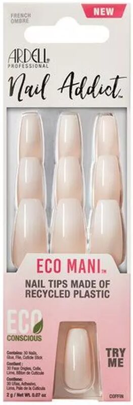 Ardell - Nail Addict Eco Mani French Ombre, Weiss